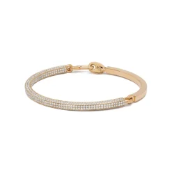 Aphelion Bracelet I 2/3 Pave I Yellow Gold