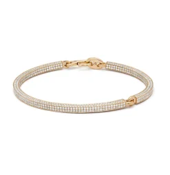 Aphelion Bracelet I Full Pave I Yellow Gold