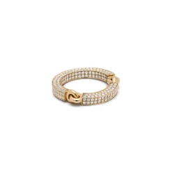 Aphelion Ring | Full Pave | Yellow Gold