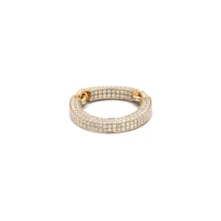 Aphelion Ring | Full Pave | Yellow Gold