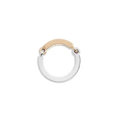 Aphelion Ring | Two Tone White & Yellow Gold