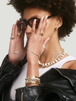 Aphelion Ring | Two Tone Yellow & White Gold