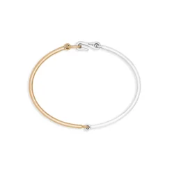 Aquila Bracelet | Two Tone Yellow & White Gold