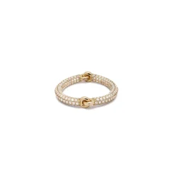 Aquila Ring | Full Pave | Yellow Gold