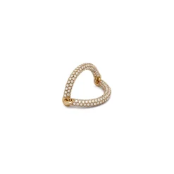 Aquila Ring | Full Pave | Yellow Gold