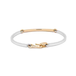 Caelum Bracelet I Two Tone Yellow & White Gold