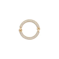 Circinus Ring | Full Pave I Yellow Gold