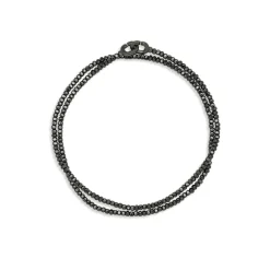 Double Noix Bracelet | Black Gold
