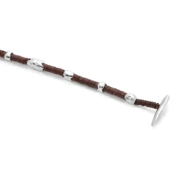 Dryp Bracelet | Brown | Sterling Silver