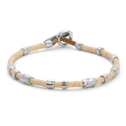 Dryp Bracelet | Off White | Sterling Silver