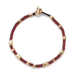 Dryp Bracelet | Wine | Yellow Gold