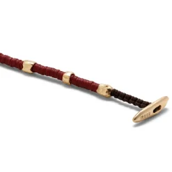 Dryp Bracelet | Wine | Yellow Gold