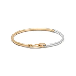Equinox Bracelet | Two Tone Yellow & White Gold