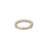 Equinox Ring | 2/3 Pave I Yellow Gold