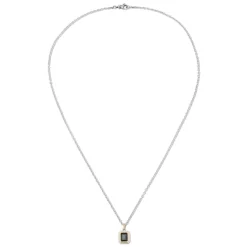 Equinox XSmall Blue Topaz Necklace | Mixed Metal