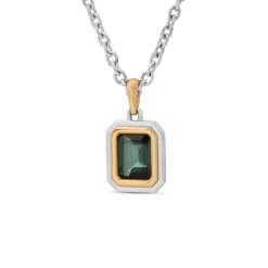 Equinox XSmall Blue Topaz Necklace | Mixed Metal