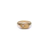 Eye Signet Ring | Yellow Gold