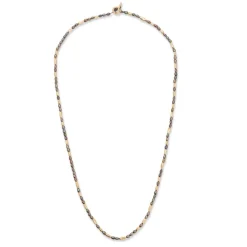 Hokkaido Necklace | Black Pearl | Yellow Gold