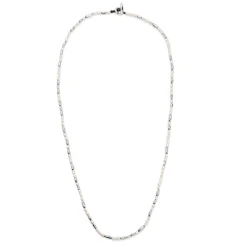 Hokkaido Necklace | White Pearl | Sterling Silver