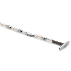 Hokkaido Necklace | White Pearl | Sterling Silver