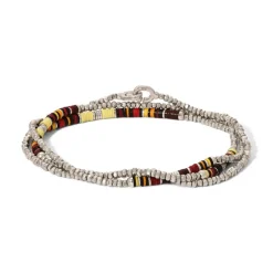 Housa Necklace/Bracelet | Light Yellow | Sterling Silver