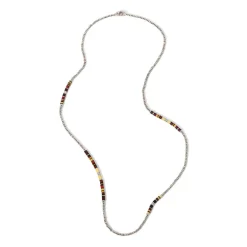 Housa Necklace/Bracelet | Light Yellow | Sterling Silver