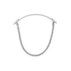 ID Bar Bracelet | 70mm Wide - 7mm Height | Sterling Silver
