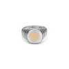 Lira Ring | Square | Mixed Metal