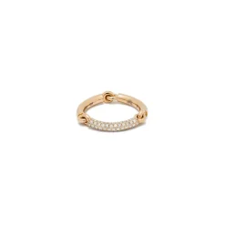 Lyra Ring | 2.5mm | 1/3 Pave | Yellow Gold