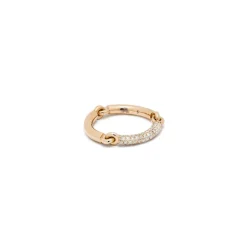 Lyra Ring | 2.5mm | 1/3 Pave | Yellow Gold