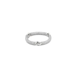 Lyra Ring | 2.5mm | Full Pave | White Gold
