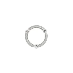Lyra Ring | 2.5mm | Full Pave | White Gold