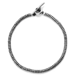 Mini Katta Bracelet | Black | Sterling Silver