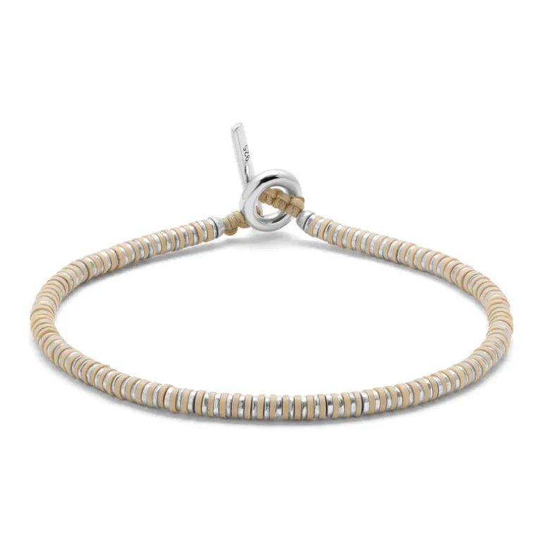 Mini Katta Bracelet | Off White | Sterling Silver