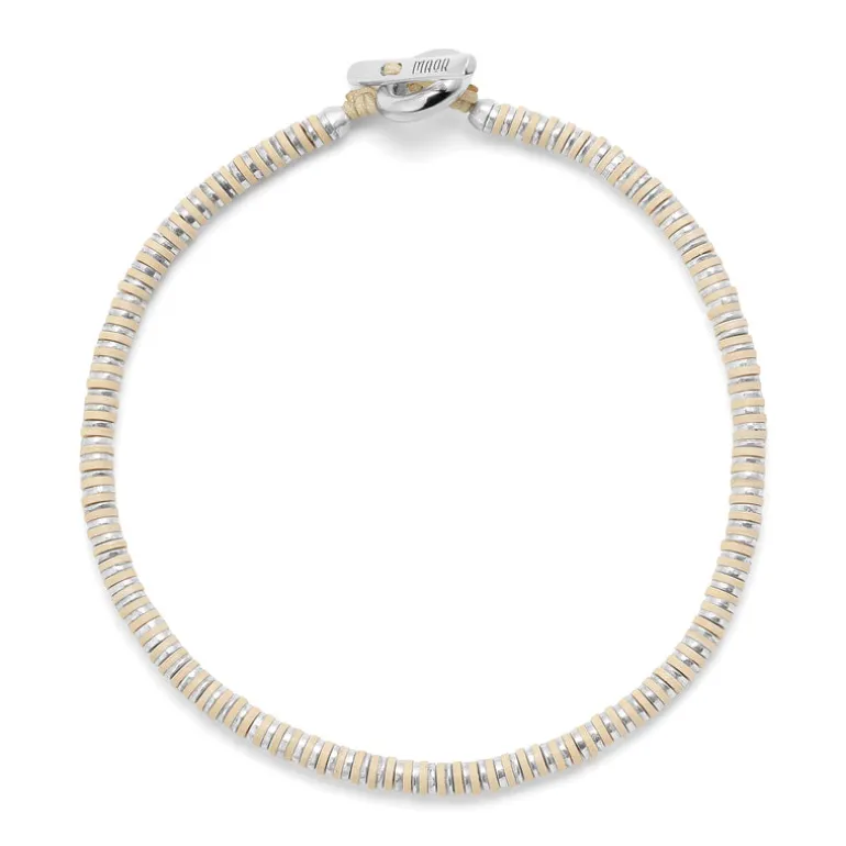 Mini Katta Bracelet | Off White | Sterling Silver