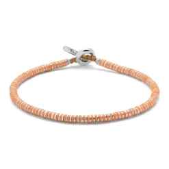 Mini Katta Bracelet | Orange | Sterling Silver