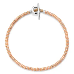 Mini Katta Bracelet | Orange | Sterling Silver