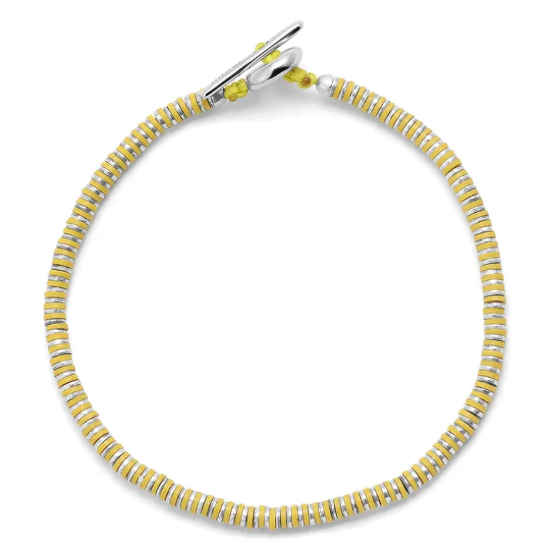 Mini Katta Bracelet | Yellow | Sterling Silver