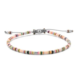 Mini Malli | Light Pink Pattern | Sterling Silver