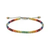 Mini Rize Bracelet | Rainbow Pattern | Yellow Gold