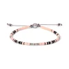 Mini Rizon Bracelet | Light Pink Pattern | Sterling Silver