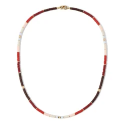 Mini Rizon Necklace/Bracelet | Wine Pattern | Yellow Gold