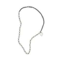 Mondi Necklace | White Pearls I Sterling Silver