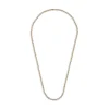 Omni 18" Necklace | 4mm | Full Pave | Yellow Gold