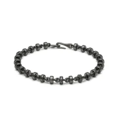 Omni Bracelet | 5.5mm | Pave Detail | Black Gold