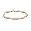 Orion Bracelet | Full Pave | Yellow Gold