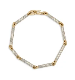 Orion Bracelet | Full Pave | Yellow Gold