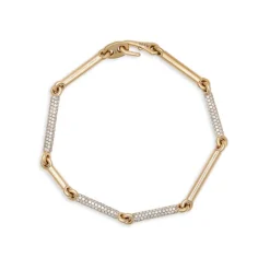 Orion Bracelet | Pave Detail | Yellow Gold