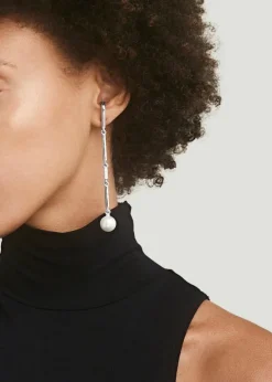 Orion Single Earring | South Sea Pearl | Pave Detail | White Gold