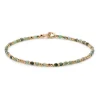 Percep Bracelet | Emerald | Yellow Gold